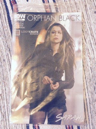 Loot Crate March 2015 Orphan Black comic