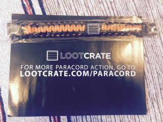 Loot Crate March 2015 Paracord