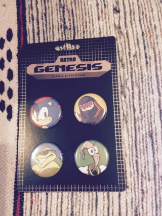 Arcade Block Grab Block April 2015 Sega Badges