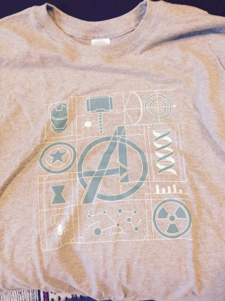 My Geek Box April 2015 Avengers TShirt