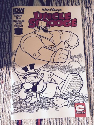 Zavvi ZBox April 2015 Uncle Scrooge Comic