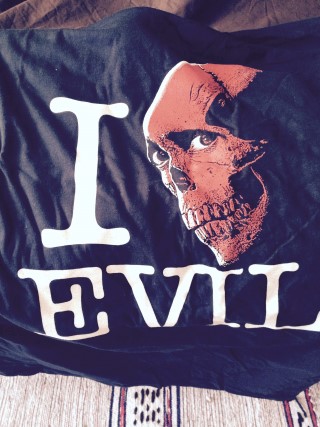 Horror Block April 2015 I Love Evil TShirt