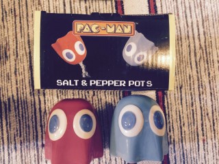 Arcade Block April 2015 Pac Man Salt And Pepper Shakers