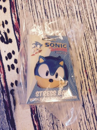 My Geek Box May 2015 Sonic Stress Ball
