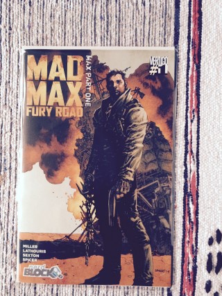 Nerd Block July 2015 Mad Max Comic
