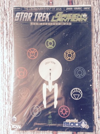 Comic Block July 2015 Star Trek Green Lantern Comic