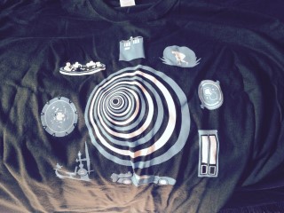 Infinity Crates July 2015 Time Travel TShirt