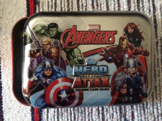 Zavvi Lucky Dip ZBox September 2015 Hero Attax Tin