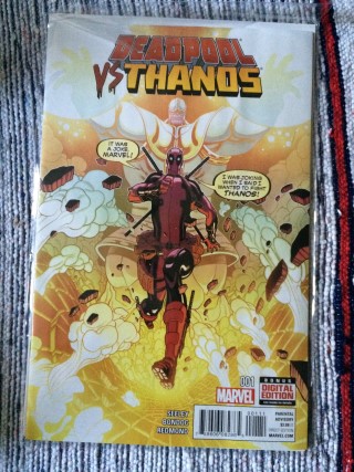 Comic Block September 2015 Deadpool Vs Thanos Comic