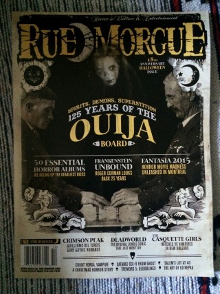 Horror Block September 2015 Rue Morgue Magazine