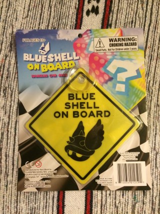 Arcade Block Grab Block October 2015 Blue Shell On Board Sign