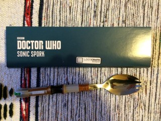 Loot Crate October 2015 Doctor Who Sonic Spork