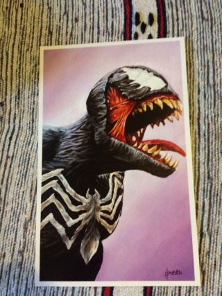 Comic Block October 2015 Venom Print