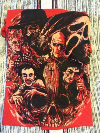 Horror Block December 2015 Wes Craven Tribute TShirt