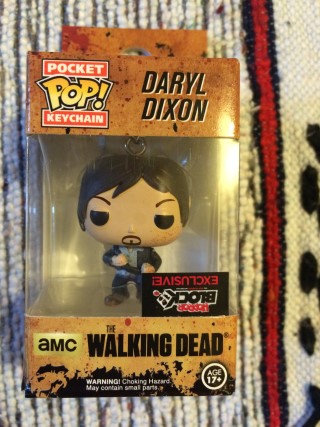 Horror Block December 2015 Daryl Dixon POP Keychain