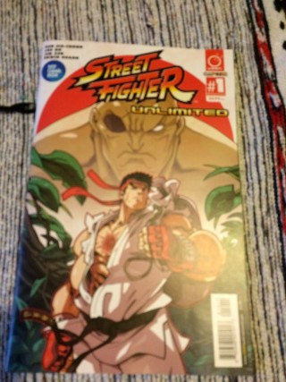 My Geek Box December 2015 Street Fighter Unlimited Comic