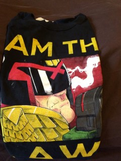 Comic Block December 2015 Judge Dredd TShirt