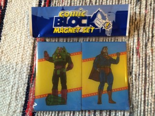 Comic Block December 2015 Superman Lex Luthor Magnets