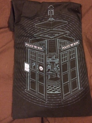 Sci-Fi Block January 2016 Doctor Who TARDIS T-Shirt