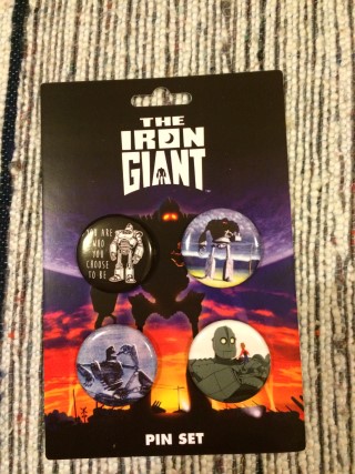 Sci-Fi Block January 2016 Iron Giant Badges