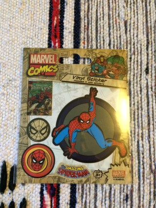 My Geek Box January 2016 Spiderman Vinyl Sticker