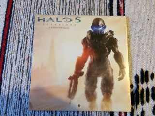 My Geek Box January 2016 Halo 5 Calendar
