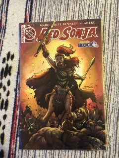 Comic Block January 2016 Red Sonja Comic