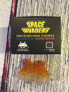 Loot Crate January 2016 Space Invaders Vinyl Figure