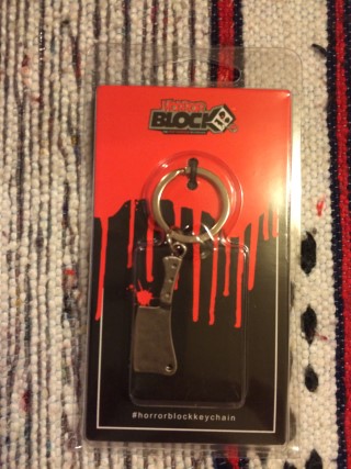 Horror Block January 2016 Meat Cleaver Keyring