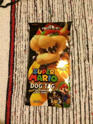 1Up Box January 2016 Super Mario Dog Tag Blind Bag