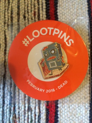 Loot Crate February 2016 Badge