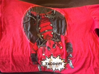 Loot Crate February 2016 Deadpool T-Shirt
