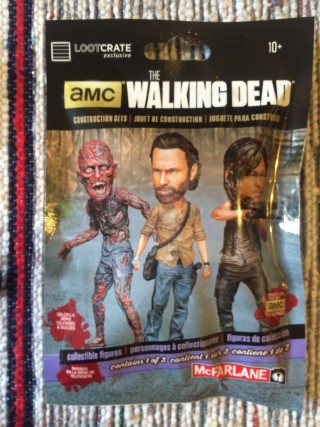 Loot Crate February 2016 The Walking Dead Construction Set Blind Bag
