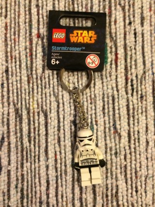 Cosmic Toy Box One-Off Box March 2016 Lego Star Wars Stormtrooper Key Ring