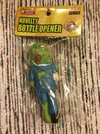 Cosmic Toy Box One-Off Box March 2016 Zombie Bottle Opener