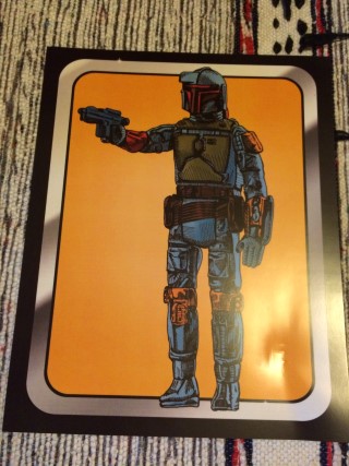 Sci-Fi Block March 2016 Boba Fett Action Figure Print