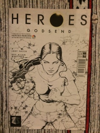 Zavvi ZBox March 2016 Heroes Godsend Comic