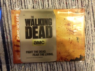 Infinity Crates February 2016 The Walking Dead Card Holder