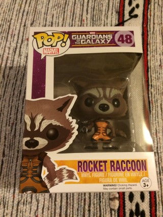 Infinity Crates March 2016 Rocket Raccoon Funko Pop Vinyl