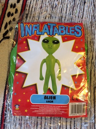 Colossal Crates March 2016 Inflatable Alien