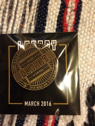 Loot Gaming March 2016 Legacy Pin