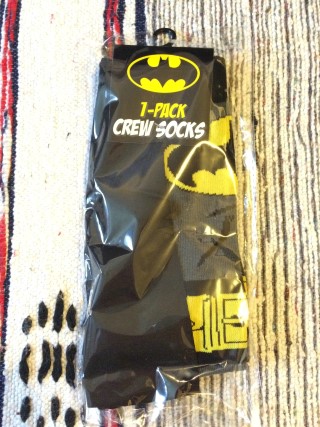 Infinity Crates April 2016 Batman Socks