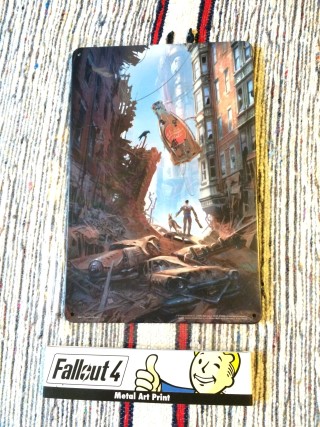 Loot Gaming April 2016 Fallout 4 Metal Art Print