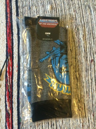 Loot Crate Level Up Socks May 2016 Masters Of The Universe