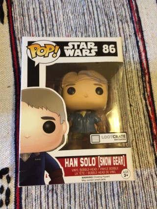Loot Crate Mystery Crate May 2016 Han Solo POP