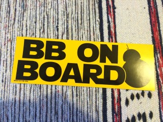 SciFi Block May 2016 BB On Board Sticker