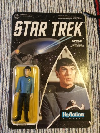 SciFi Block May 2016 Star Trek ReAction Spock Figure